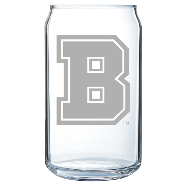 Brown University Polar Camel 16 oz. Can Glass