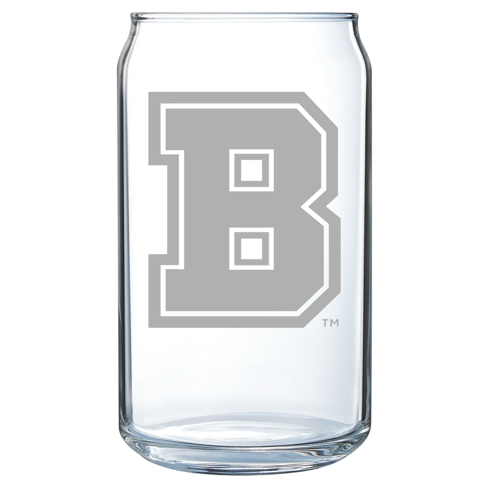 Brown University Polar Camel 16 oz. Can Glass