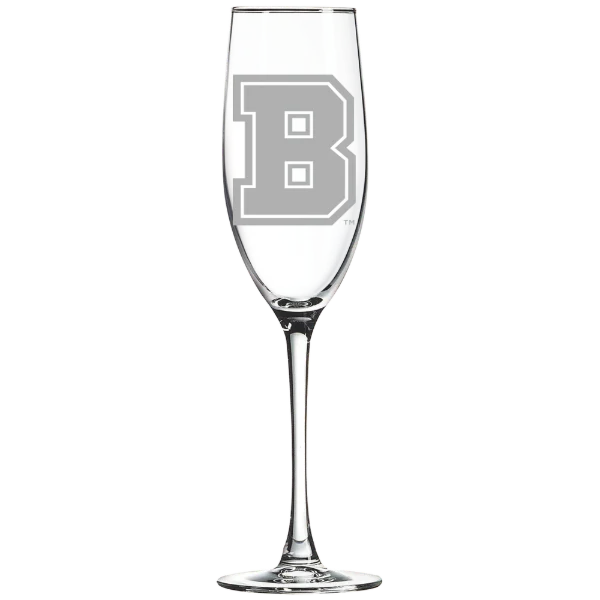 Brown University Polar Camel 8 oz. Champagne Flute