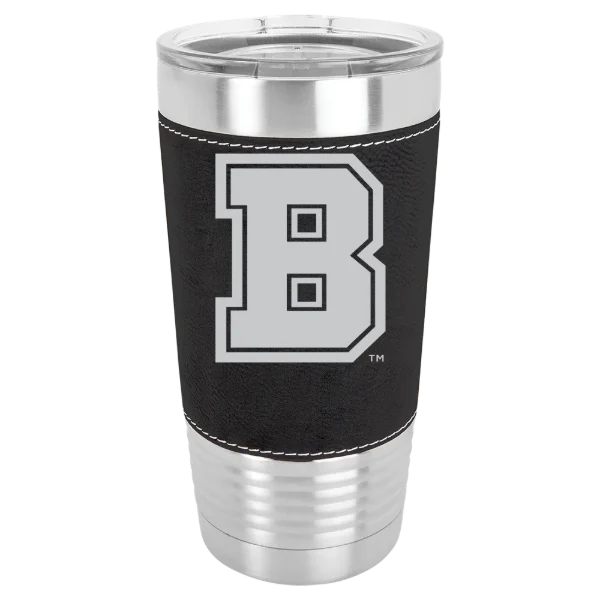 Brown University Polar Camel 20 oz. Leatherette Grip Tumbler with Standard Lid