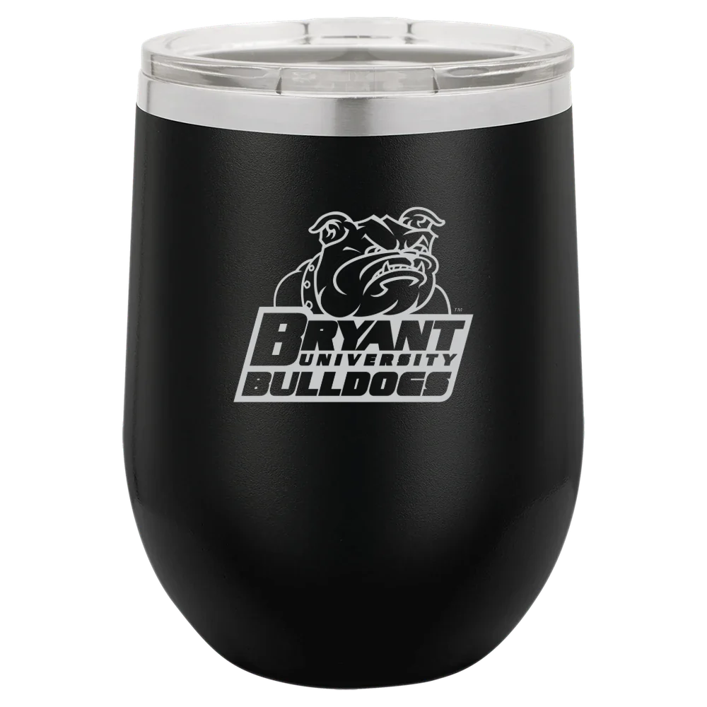 Bryant University Polar Camel 12 oz. Stemless Wine Tumbler
