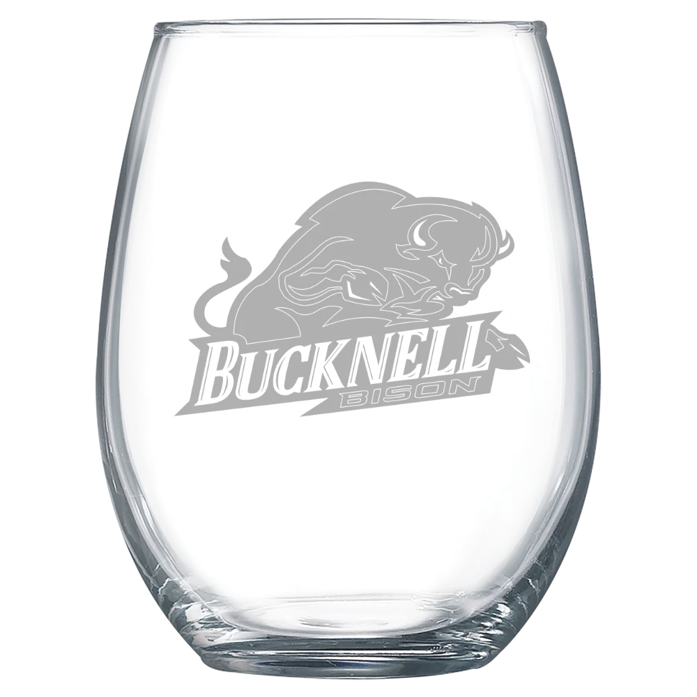 Bucknell University Polar Camel 15 oz. Stemless Wine Glass