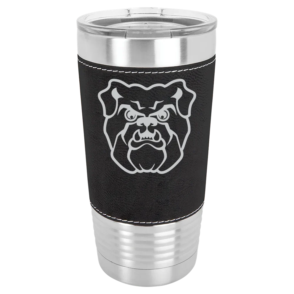 Butler University Polar Camel 20 oz. Leatherette Grip Tumbler with Standard Lid
