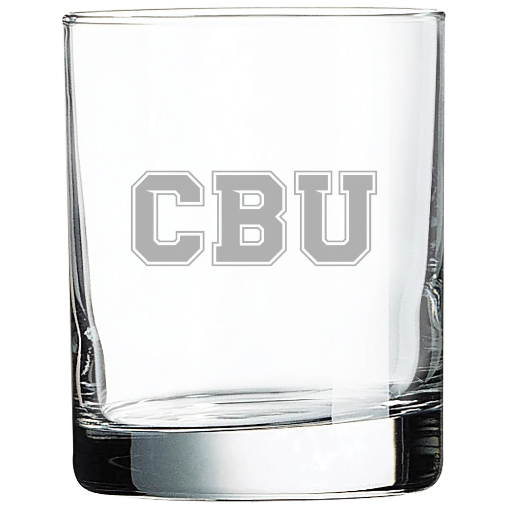 California Baptist University Polar Camel 10 1/2 oz. On The Rocks Glass