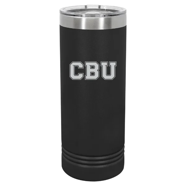 California Baptist University Polar Camel 22 oz. Skinny Tumbler with Slider Lid