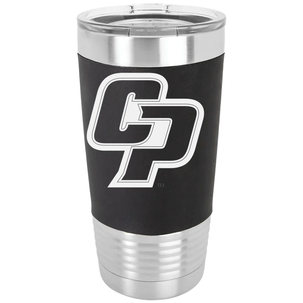 California Polytechnic State University Polar Camel 20 oz. Silicone Grip Tumbler with Standard Lid