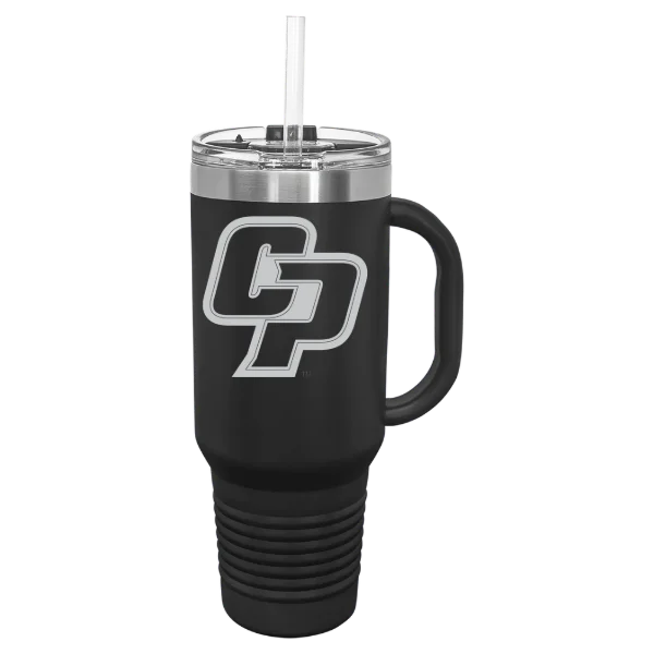 California Polytechnic State University Polar Camel 40 oz. Travel Mug with Snap Lid & Straw