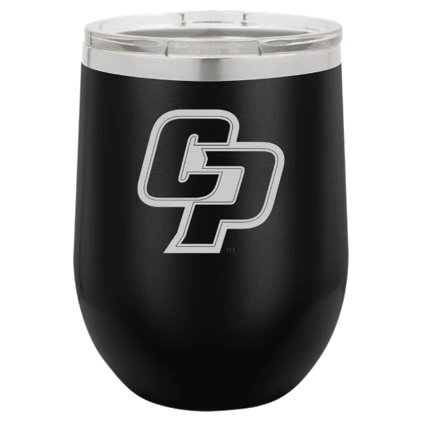 California Polytechnic State University Polar Camel 12 oz. Stemless Wine Tumbler