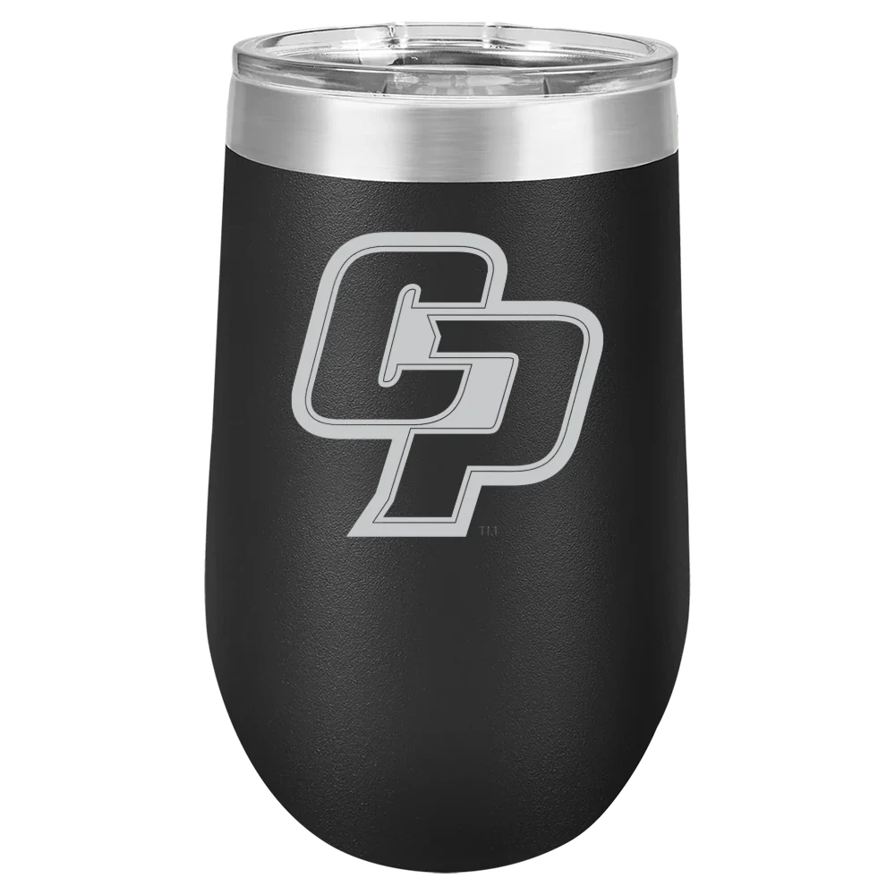 California Polytechnic State University Polar Camel 16 oz. Stemless Wine Tumbler