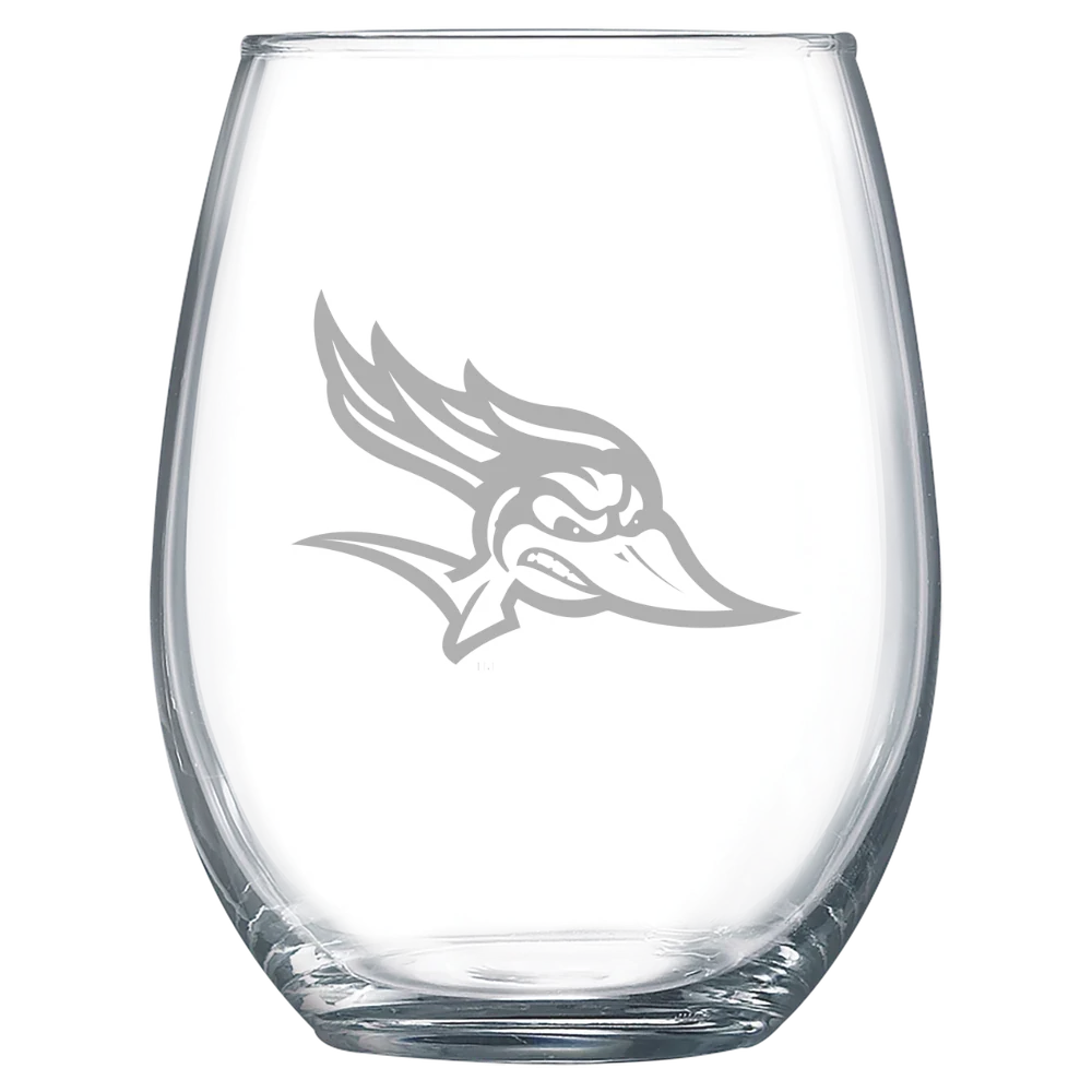 California State University, Bakersfield Polar Camel 15 oz. Stemless Wine Glass