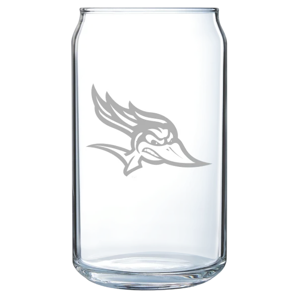 California State University, Bakersfield Polar Camel 16 oz. Can Glass