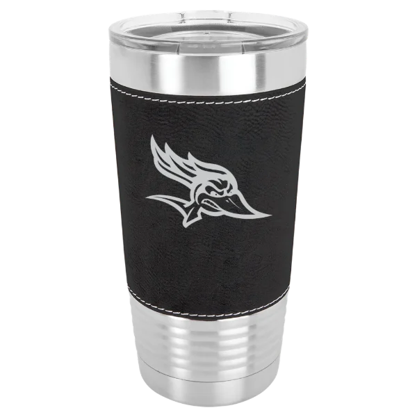California State University, Bakersfield Polar Camel 20 oz. Leatherette Grip Tumbler with Standard Lid