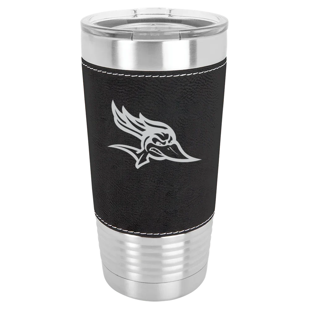 California State University, Bakersfield Polar Camel 20 oz. Leatherette Grip Tumbler with Standard Lid