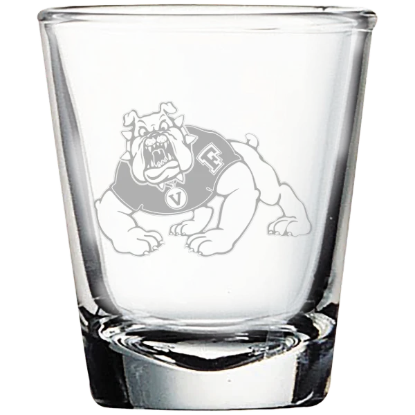 California State University, Fresno Polar Camel 1.7 oz. Shot Glass