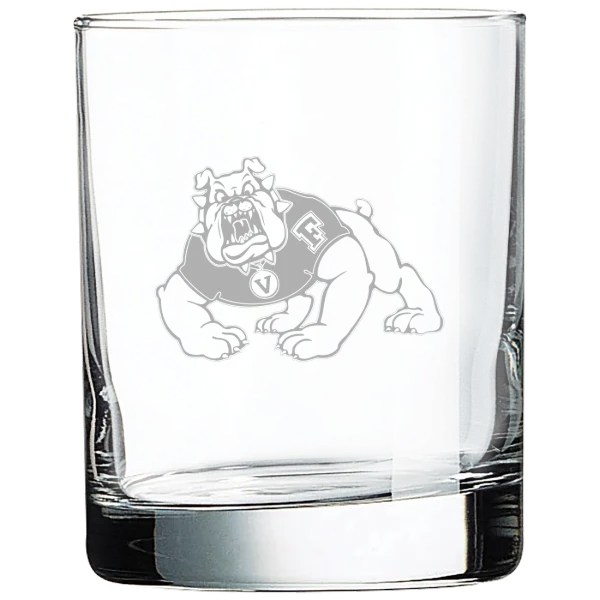 California State University, Fresno Polar Camel 10 1/2 oz. On The Rocks Glass