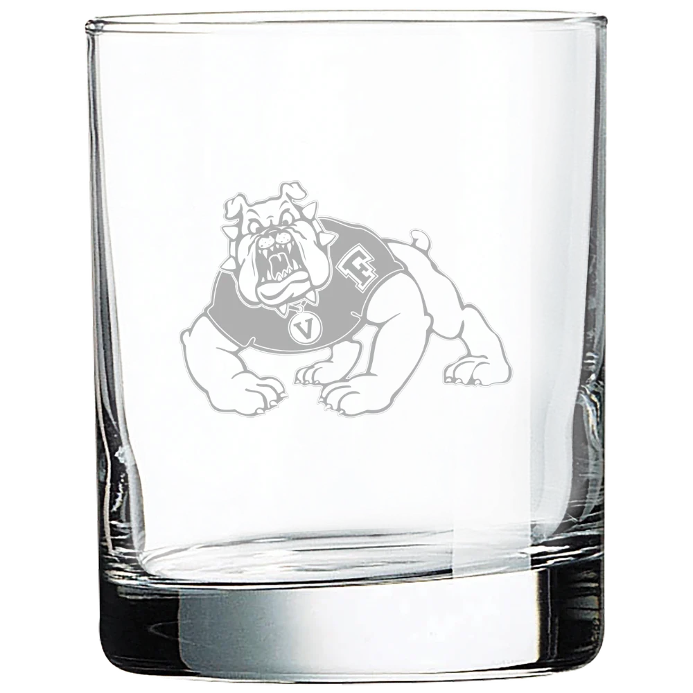 California State University, Fresno Polar Camel 10 1/2 oz. On The Rocks Glass