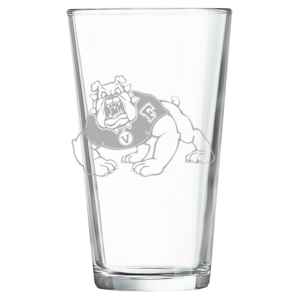 California State University, Fresno Polar Camel 16 oz. Pint Mixing Glass