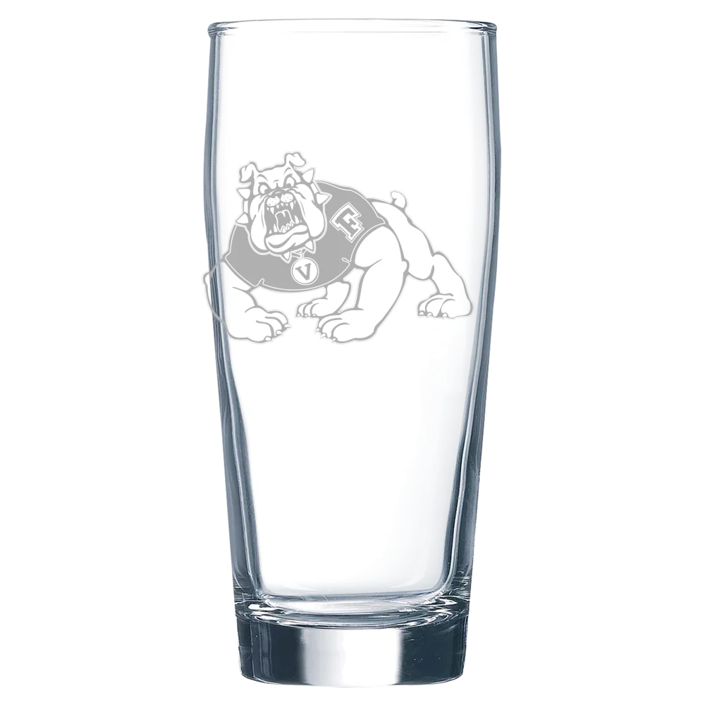 California State University, Fresno Polar Camel 16 oz. Willi Becher Beer Glass