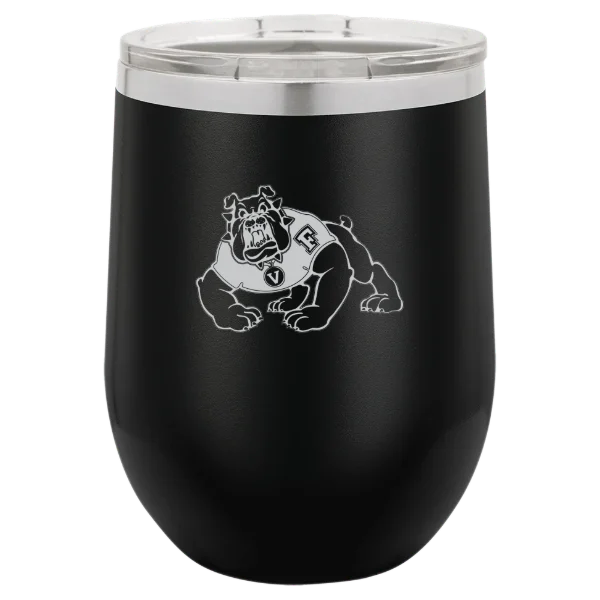 California State University, Fresno Polar Camel 12 oz. Stemless Wine Tumbler