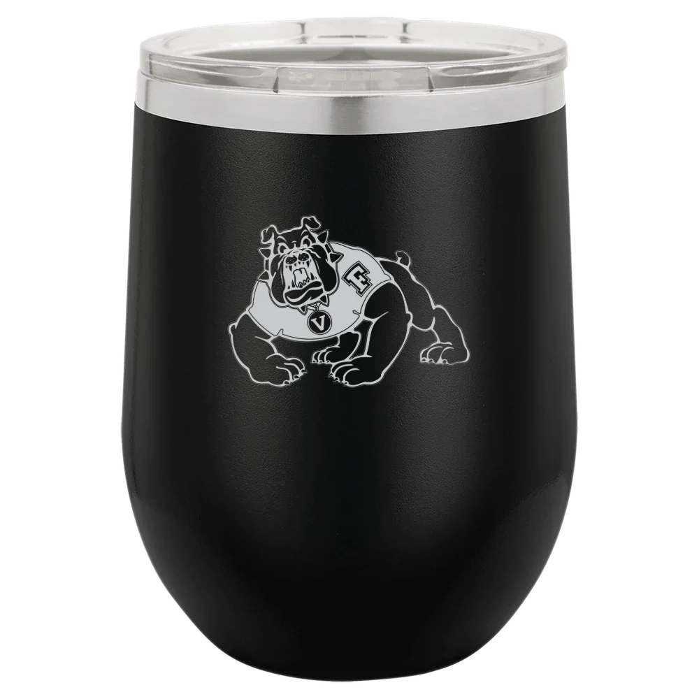 California State University, Fresno Polar Camel 12 oz. Stemless Wine Tumbler