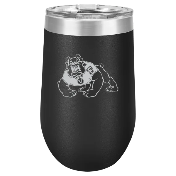 California State University, Fresno Polar Camel 16 oz. Stemless Wine Tumbler