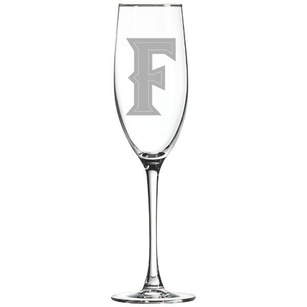 California State University, Fullerton Polar Camel 8 oz. Champagne Flute