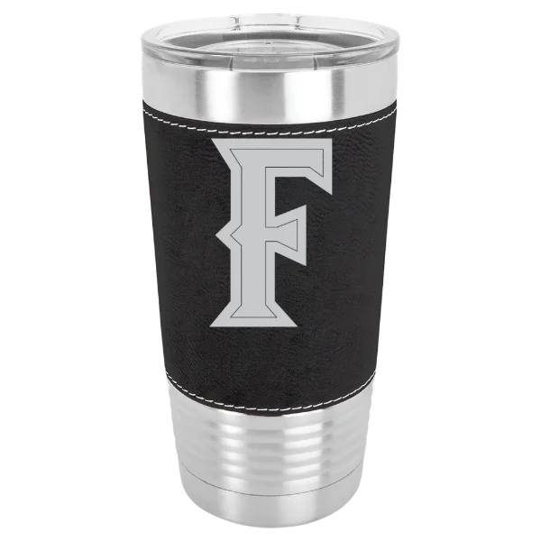 California State University, Fullerton Polar Camel 20 oz. Leatherette Grip Tumbler with Standard Lid