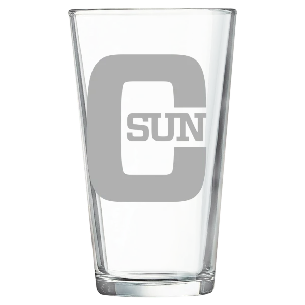 California State University, Northridge Polar Camel 16 oz. Pint Mixing Glass