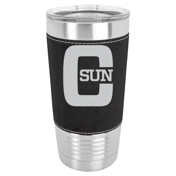 California State University, Northridge Polar Camel 20 oz. Leatherette Grip Tumbler with Standard Lid