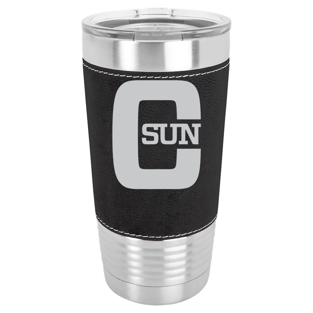 California State University, Northridge Polar Camel 20 oz. Leatherette Grip Tumbler with Standard Lid