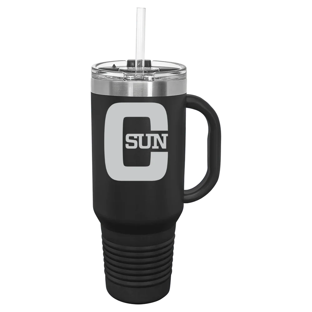 California State University, Northridge Polar Camel 40 oz. Travel Mug with Snap Lid & Straw