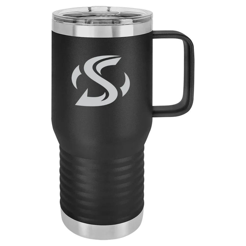 California State University, Sacramento Polar Camel 20 oz. Travel Mug with Slider Lid
