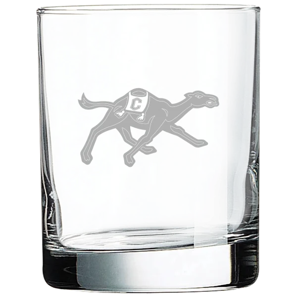 Campbell University Polar Camel 10 1/2 oz. On The Rocks Glass
