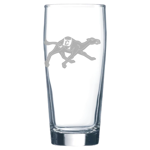 Campbell University Polar Camel 16 oz. Willi Becher Beer Glass