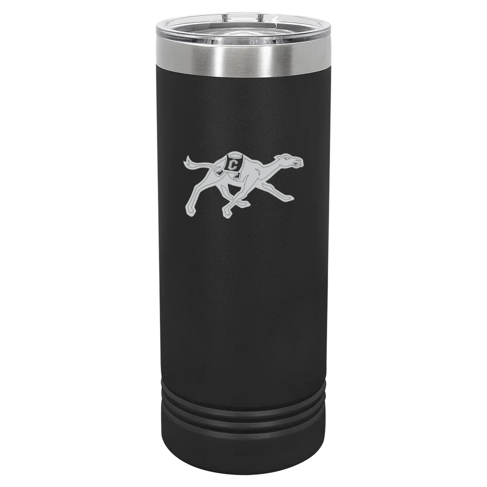 Campbell University Polar Camel 22 oz. Skinny Tumbler with Slider Lid