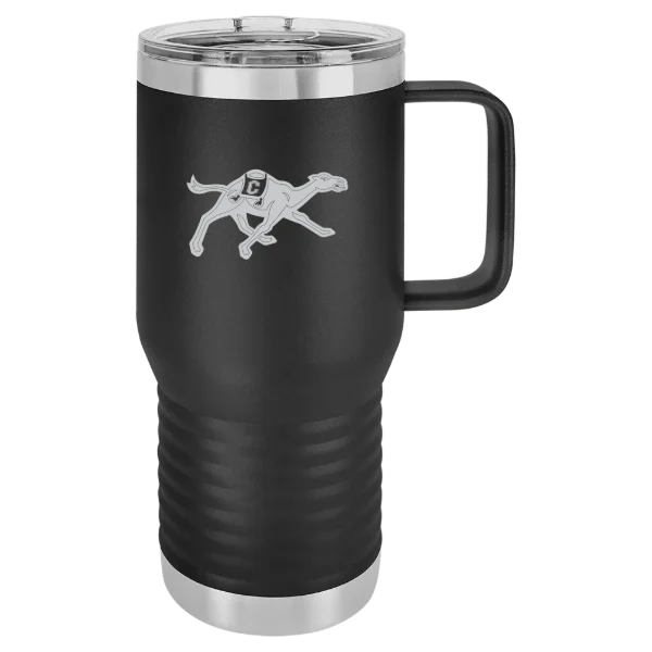 Campbell University Polar Camel 20 oz. Travel Mug with Slider Lid