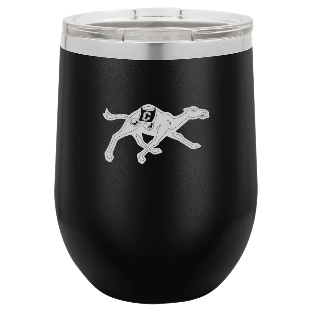 Campbell University Polar Camel 12 oz. Stemless Wine Tumbler