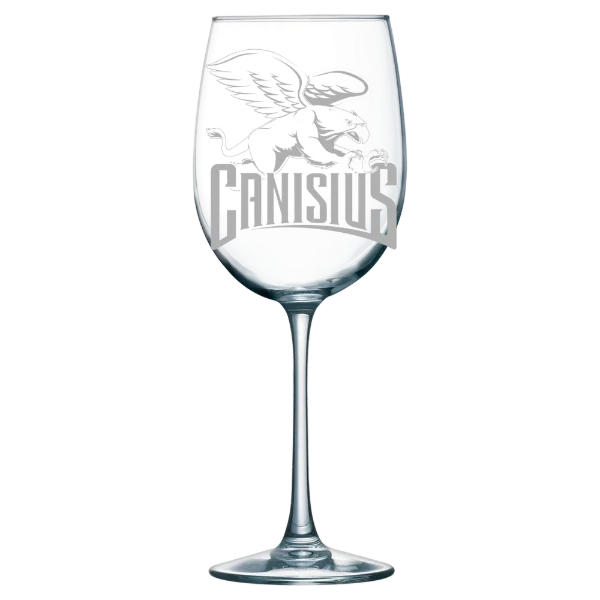 Canisius University Polar Camel 19 oz. Wine Glass