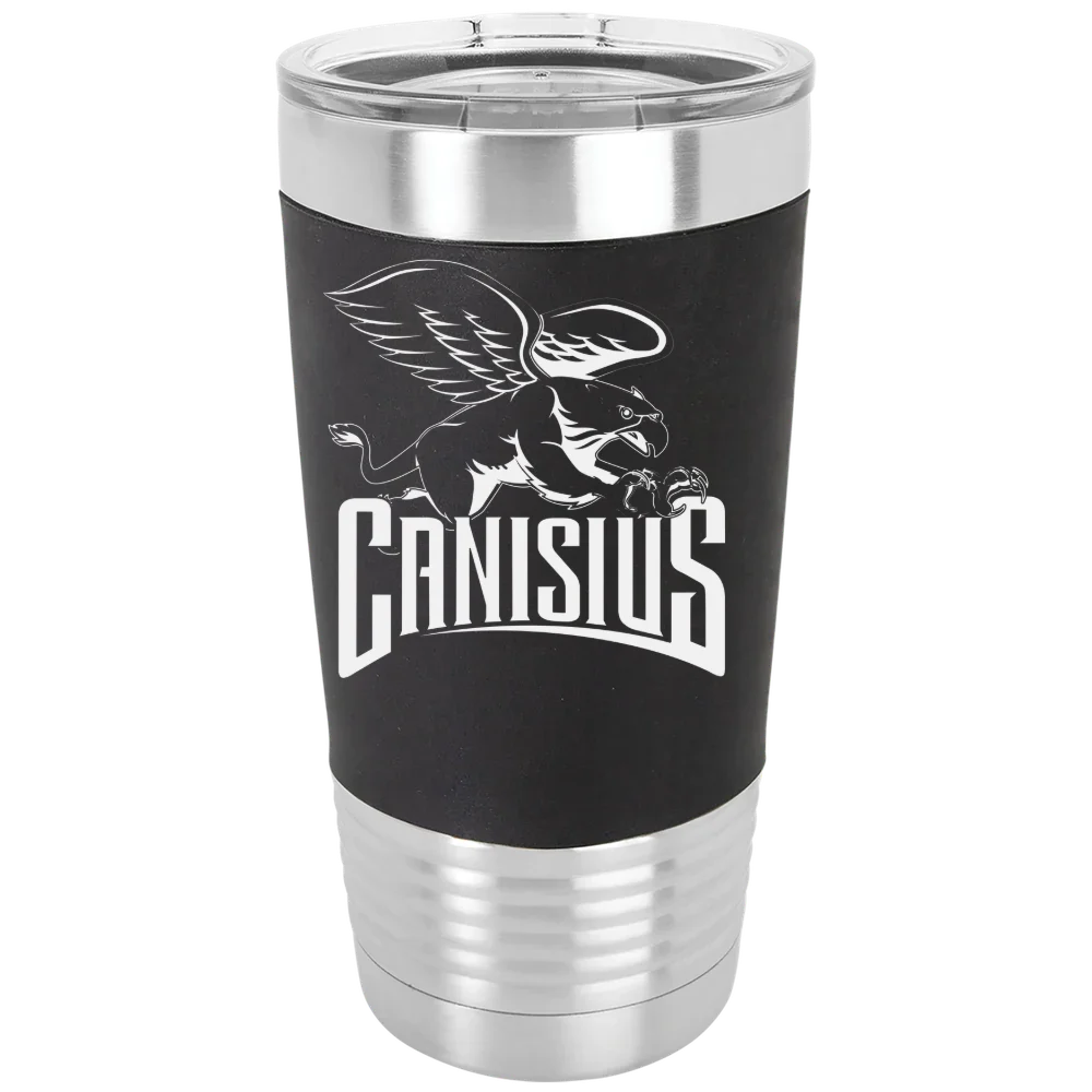 Canisius University Polar Camel 20 oz. Silicone Grip Tumbler with Standard Lid