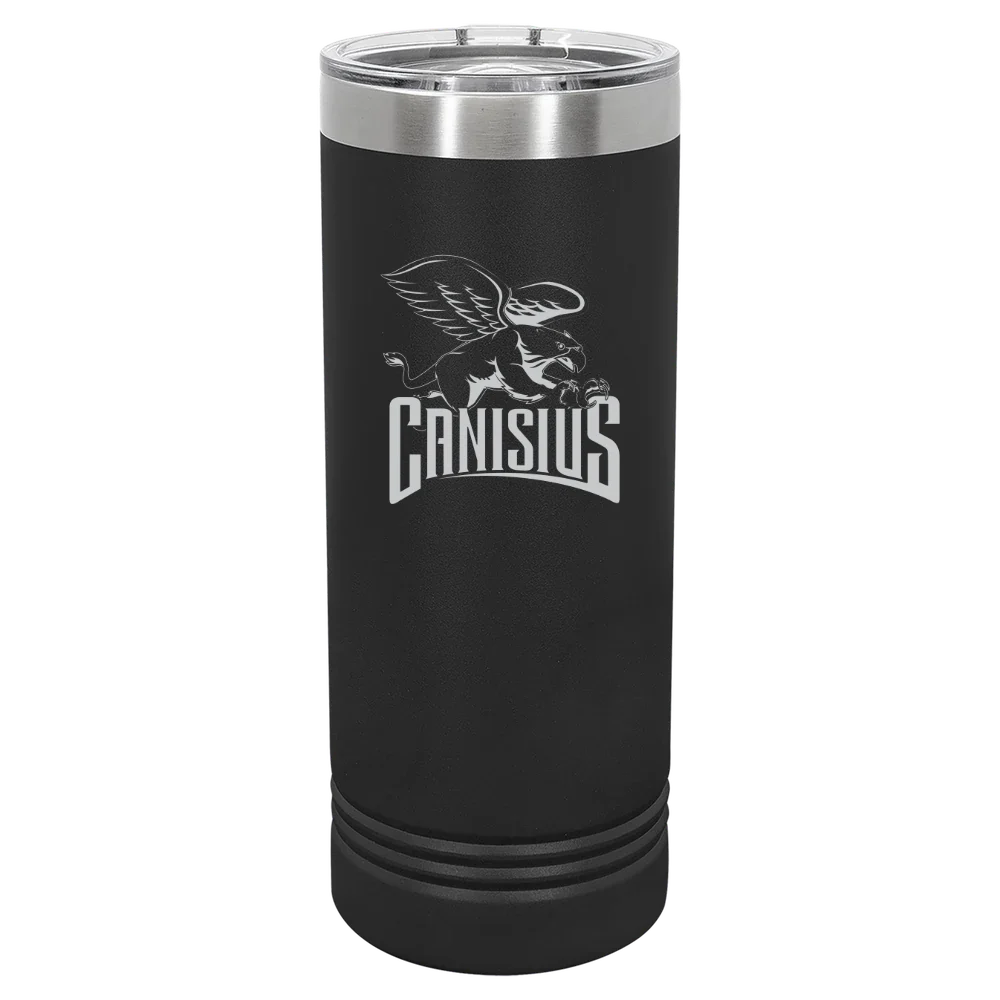 Canisius University Polar Camel 22 oz. Skinny Tumbler with Slider Lid