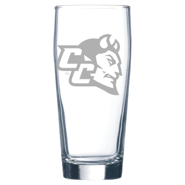 Central Connecticut State University Polar Camel 16 oz. Willi Becher Beer Glass