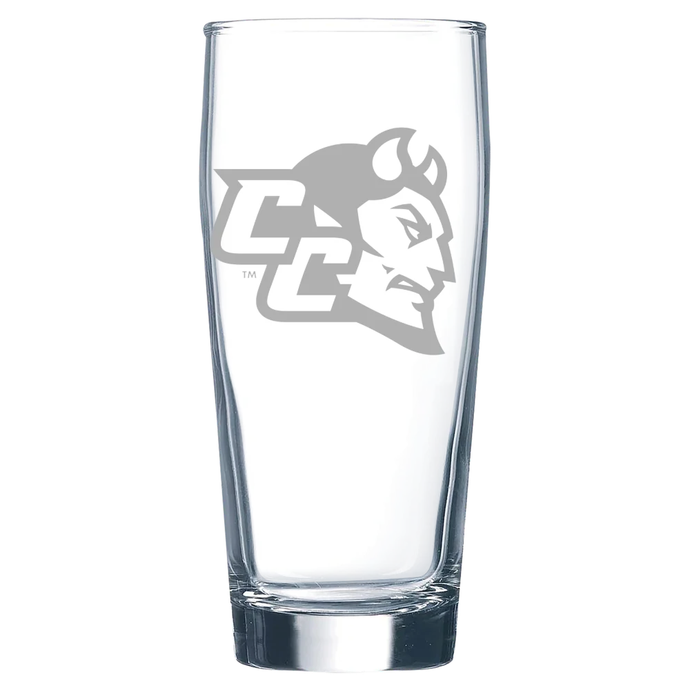 Central Connecticut State University Polar Camel 16 oz. Willi Becher Beer Glass
