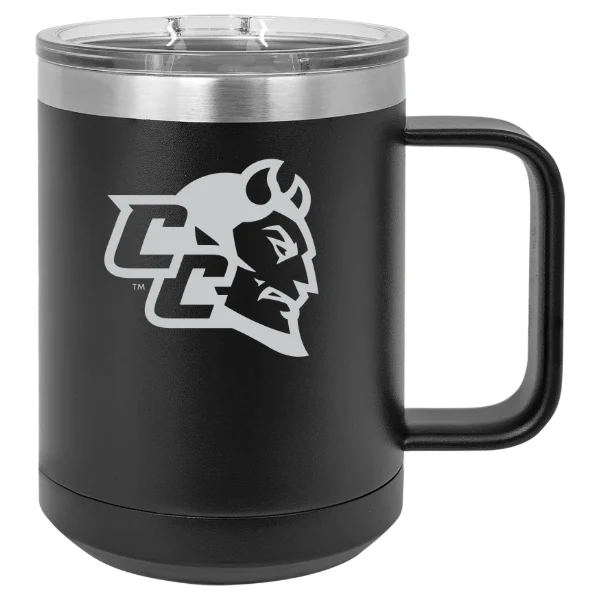 Central Connecticut State University Polar Camel 15 oz. Mug with Slider Lid