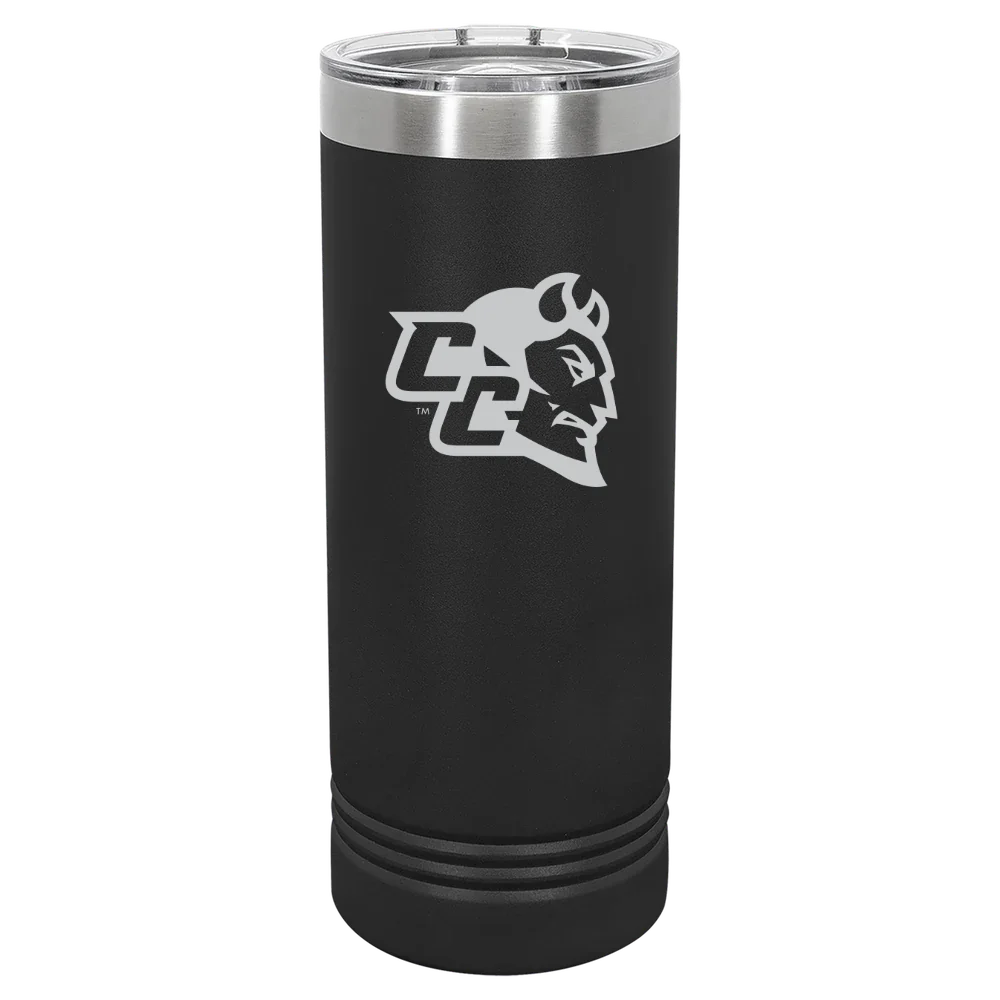 Central Connecticut State University Polar Camel 22 oz. Skinny Tumbler with Slider Lid
