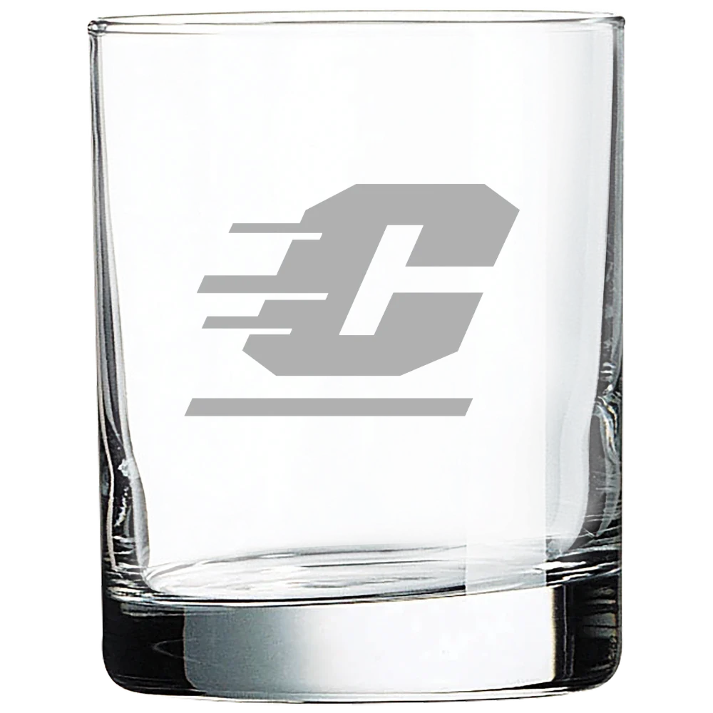Central Michigan University Polar Camel 10 1/2 oz. On The Rocks Glass