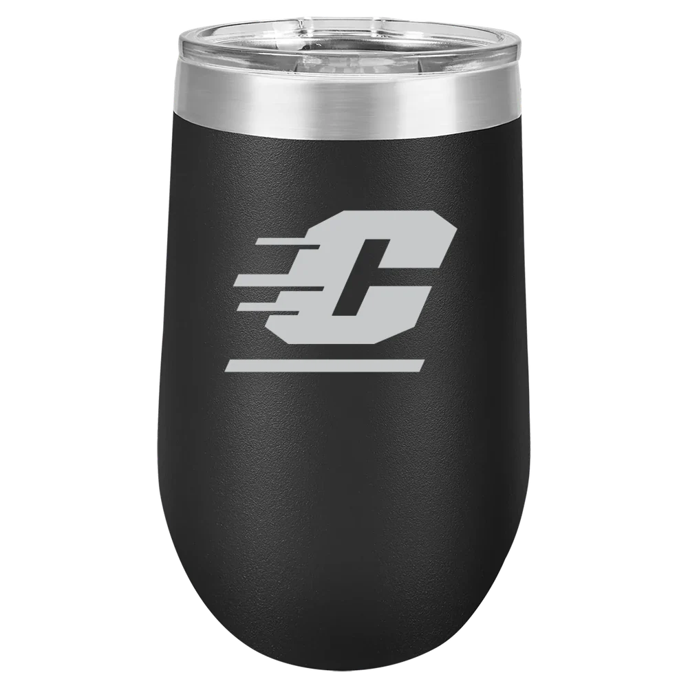 Central Michigan University Polar Camel 16 oz. Stemless Wine Tumbler