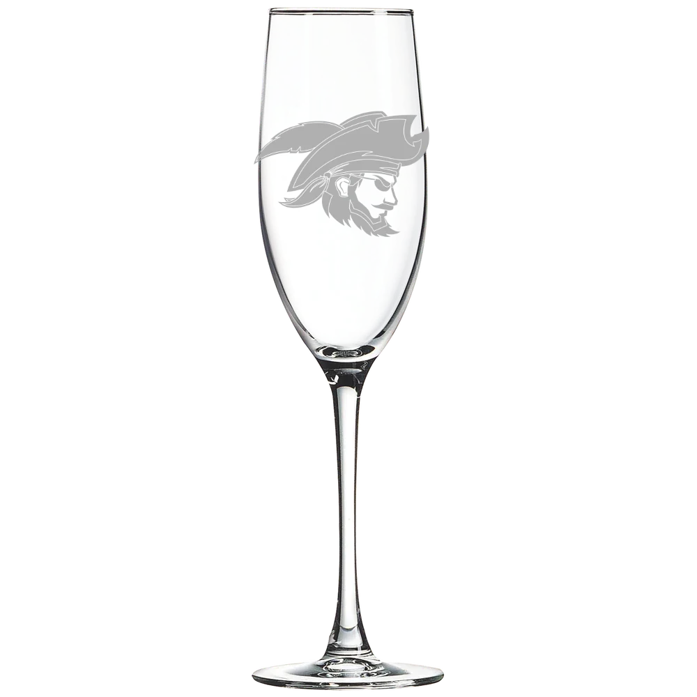 Charleston Southern University Polar Camel 8 oz. Champagne Flute