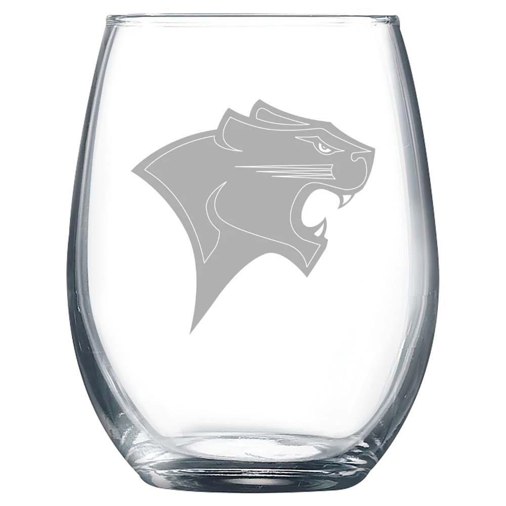 Chicago State University Polar Camel 9 oz. Stemless Wine Glass