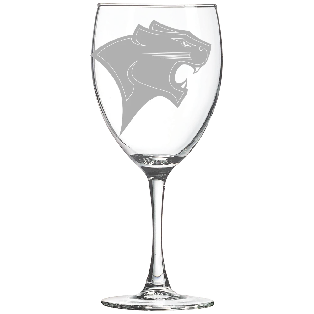 Chicago State University Polar Camel 10 1/2 oz. Wine Glass