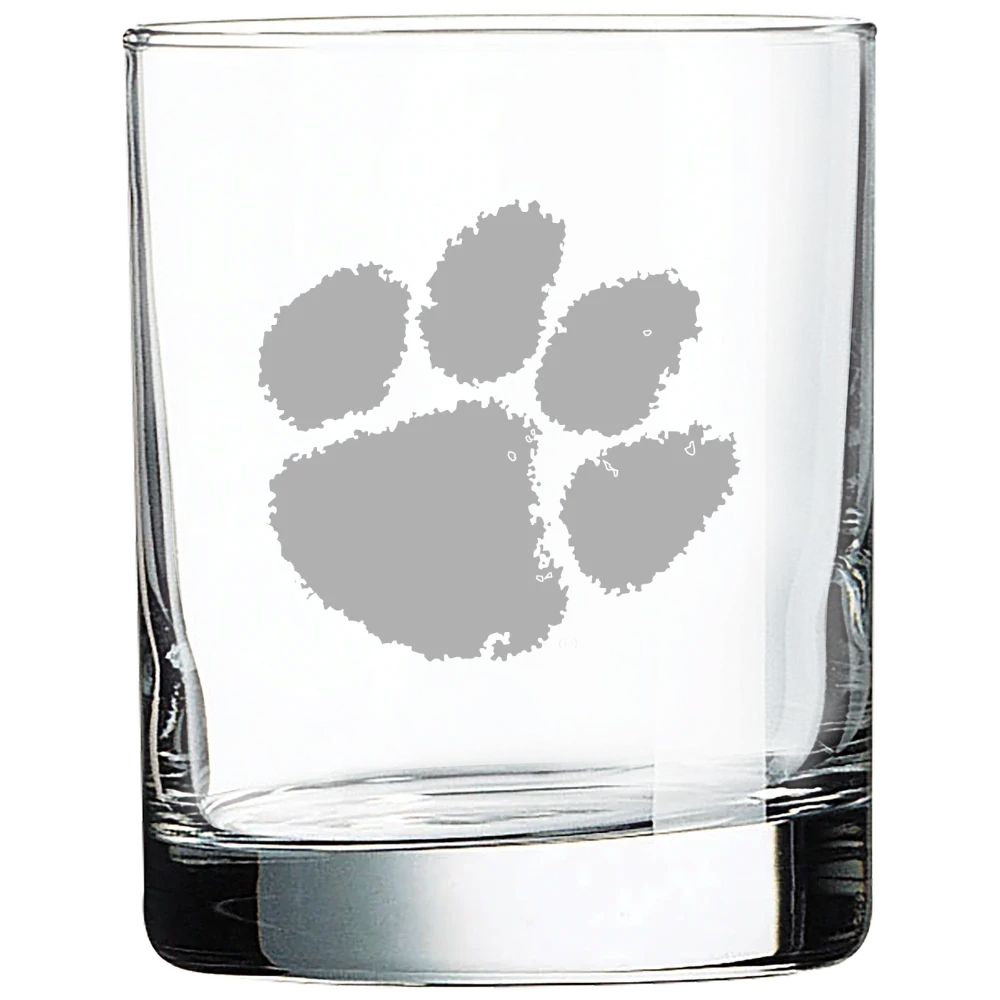 Clemson University Polar Camel 10 1/2 oz. On The Rocks Glass